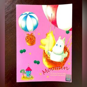 Vintage Japanese Moomin notebook journal diary like new 2005